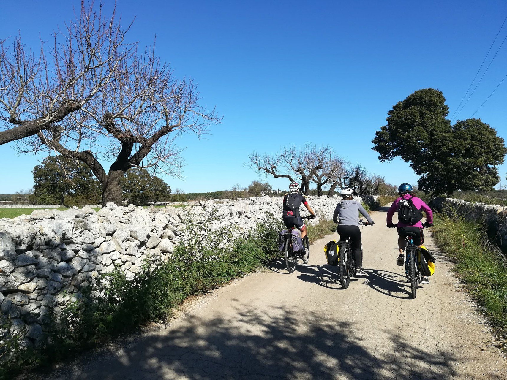 À vélo entre Matera et Alberobello - Pouilles - Italie