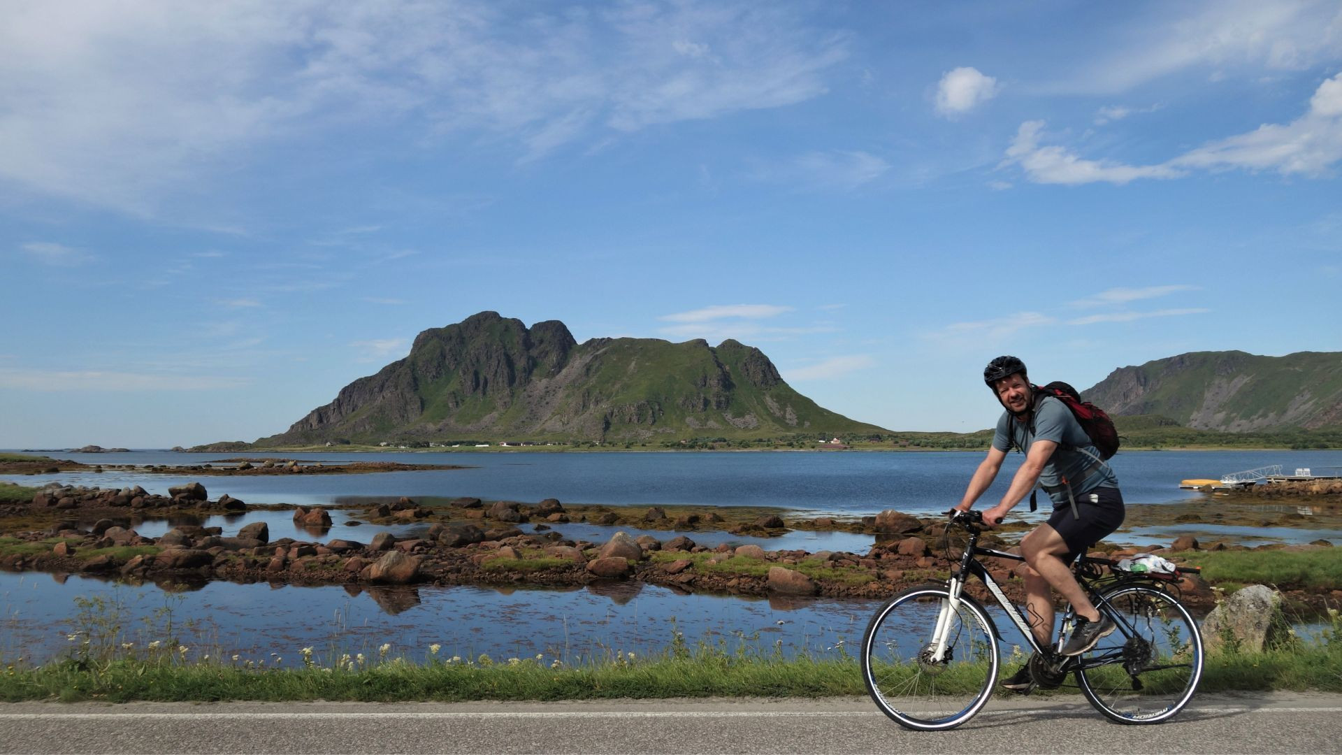 Fjord et montagnes à vélo - Côte arctique - Norvège