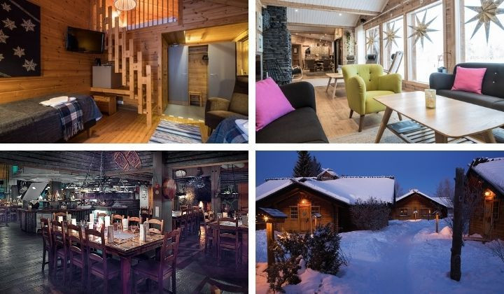 Ylläshumina-hotell i Äkäslompolo i Finland
