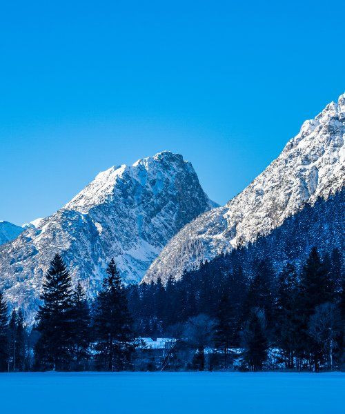 Paysage de Leutasch - Tyrol - Autriche