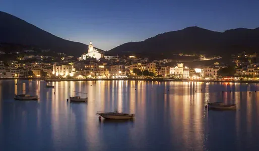 Nyttårsfeiring i Cadaqués-bukten